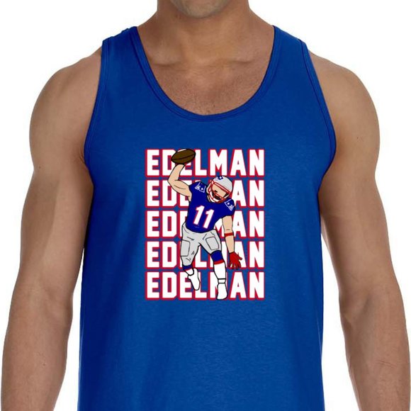 New England Patriots Julian Edelman Tank Top - Picture 1 of 1
